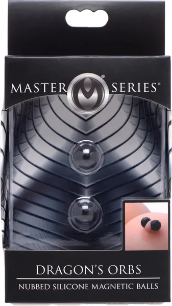 Xr Brands Dragon's Orbs Nubbed Silicone Magnetic Balls