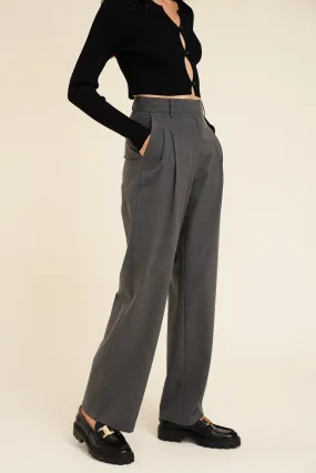 YANA TROUSER - DARK GREY