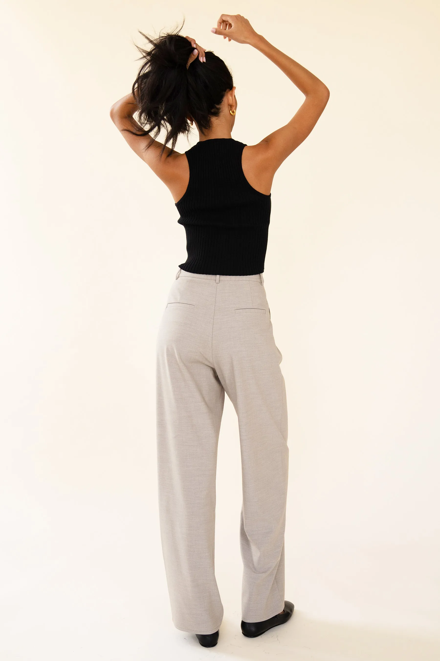 YANA TROUSER - OAT