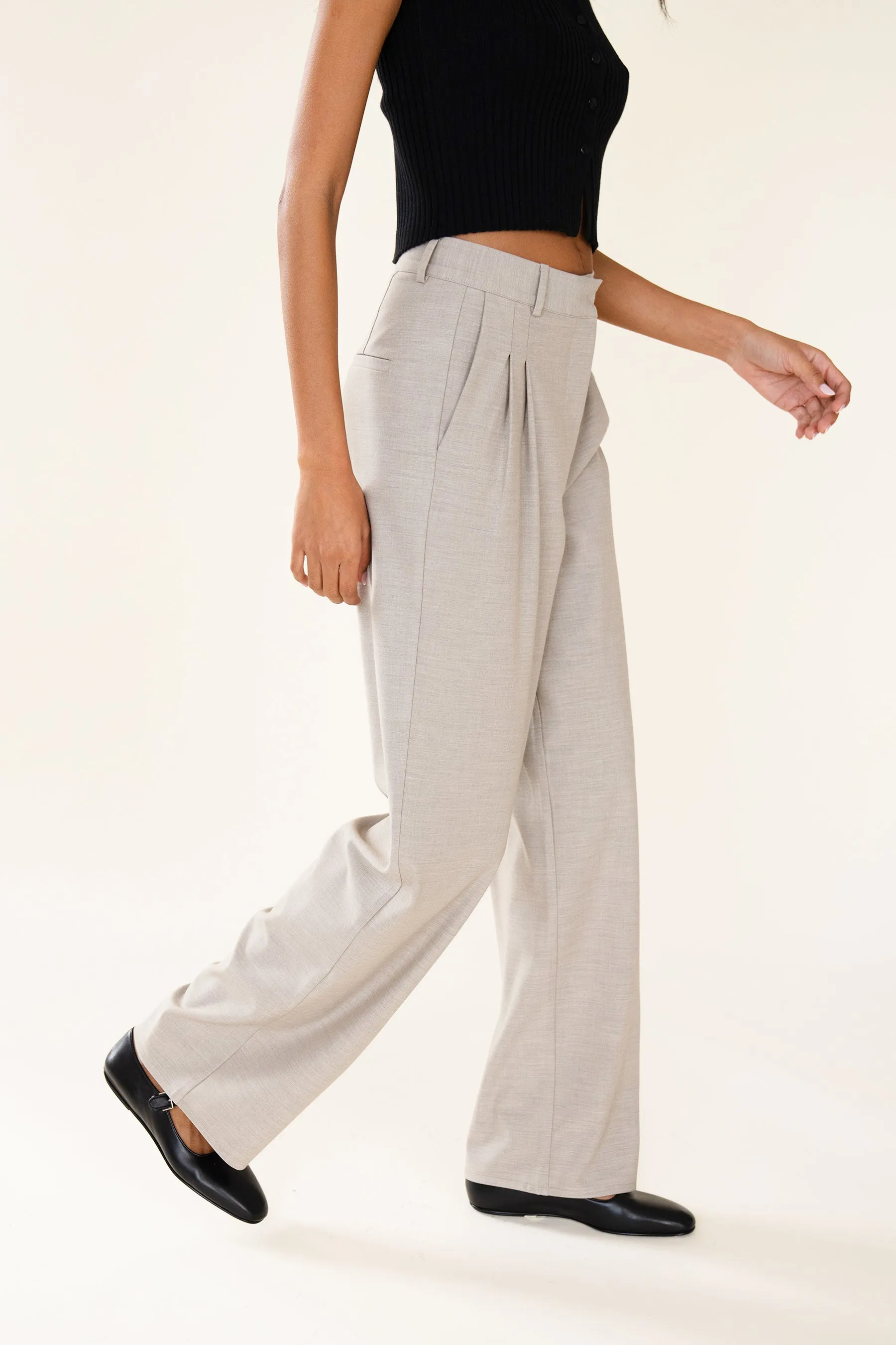 YANA TROUSER - OAT